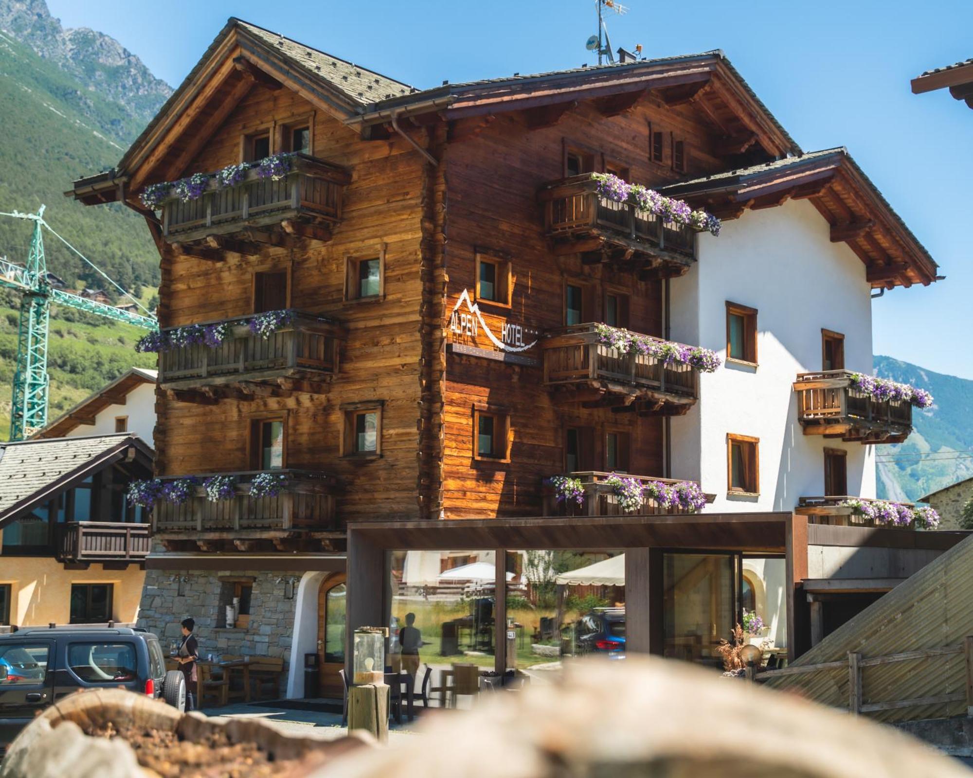 Alpen Hotel Chalet Pradelle ภายนอก รูปภาพ